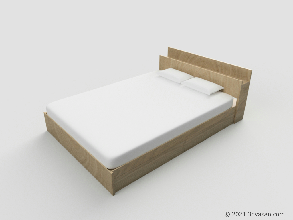 ダブルベッド のプレビュー画像