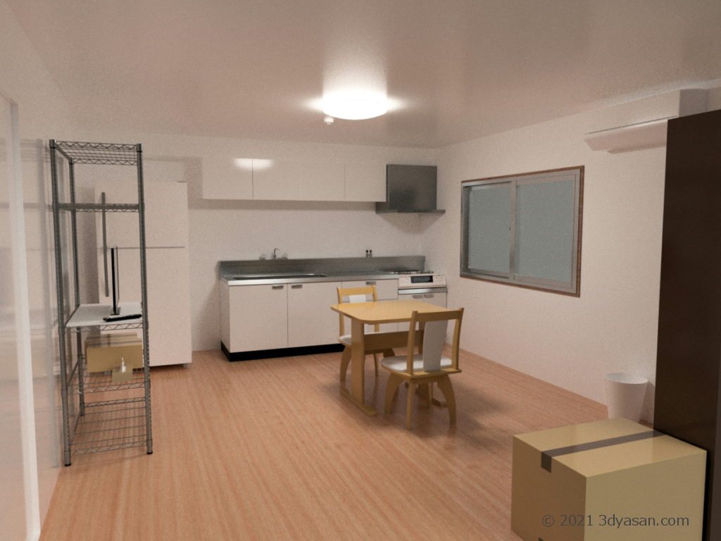 ダイニングキッチンルーム のプレビュー画像