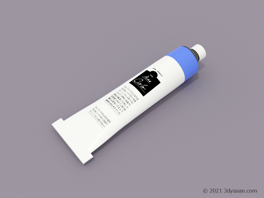 絵具チューブ のプレビュー画像