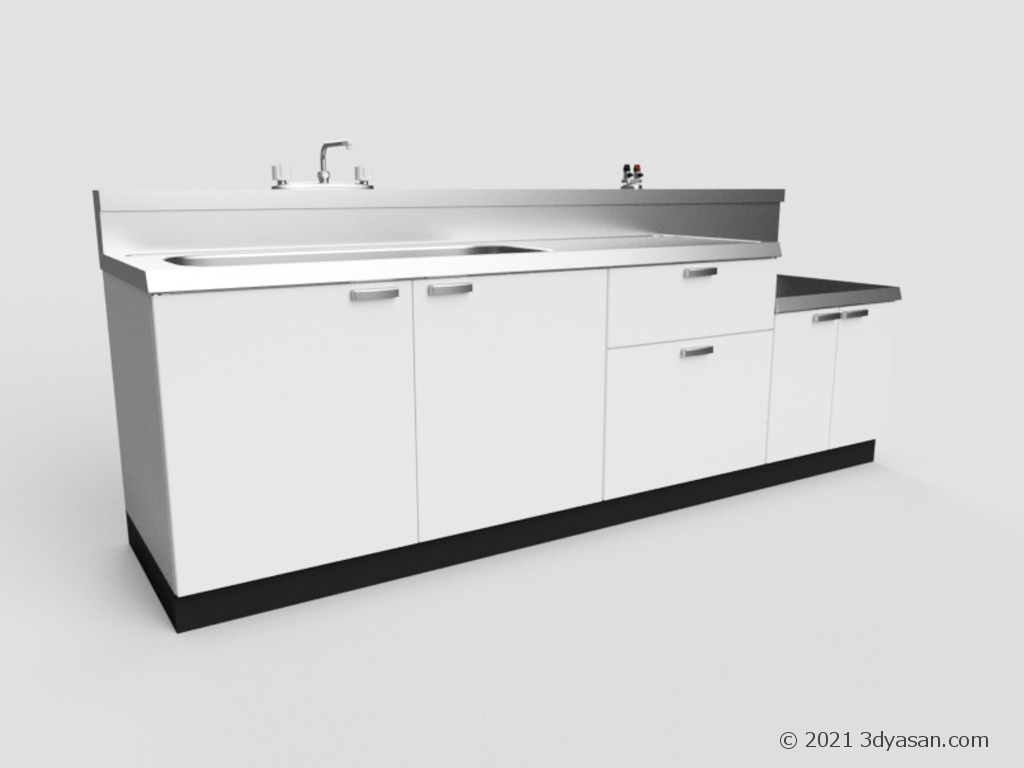 I型キッチン のプレビュー画像