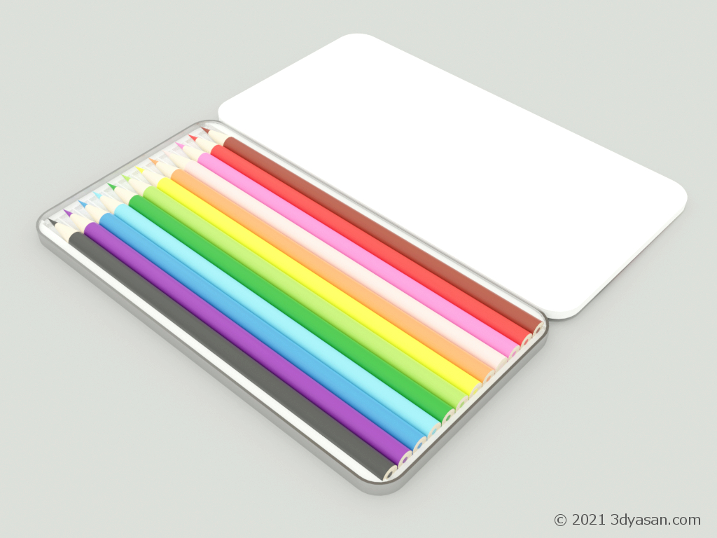 色鉛筆12色セット のプレビュー画像