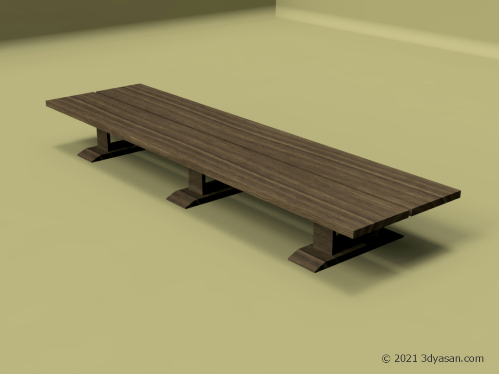 ロング座卓 のプレビュー画像