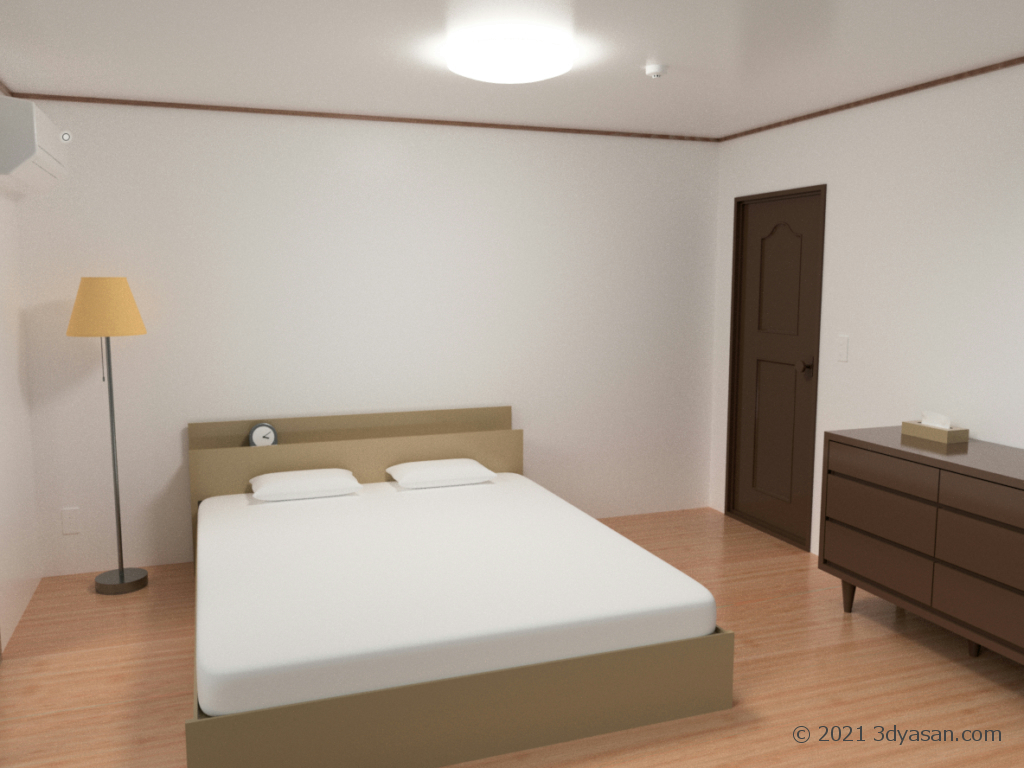 寝室 のプレビュー画像